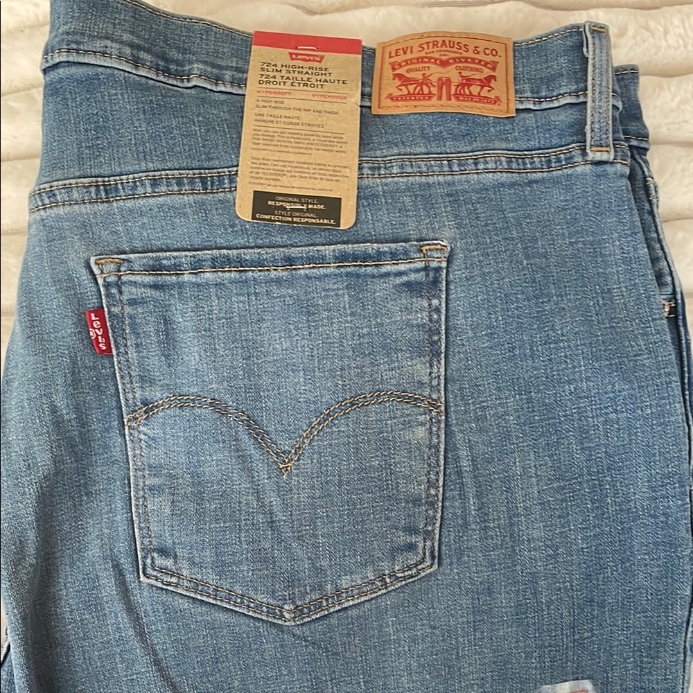 Levi's Light Blue Denim Jeans